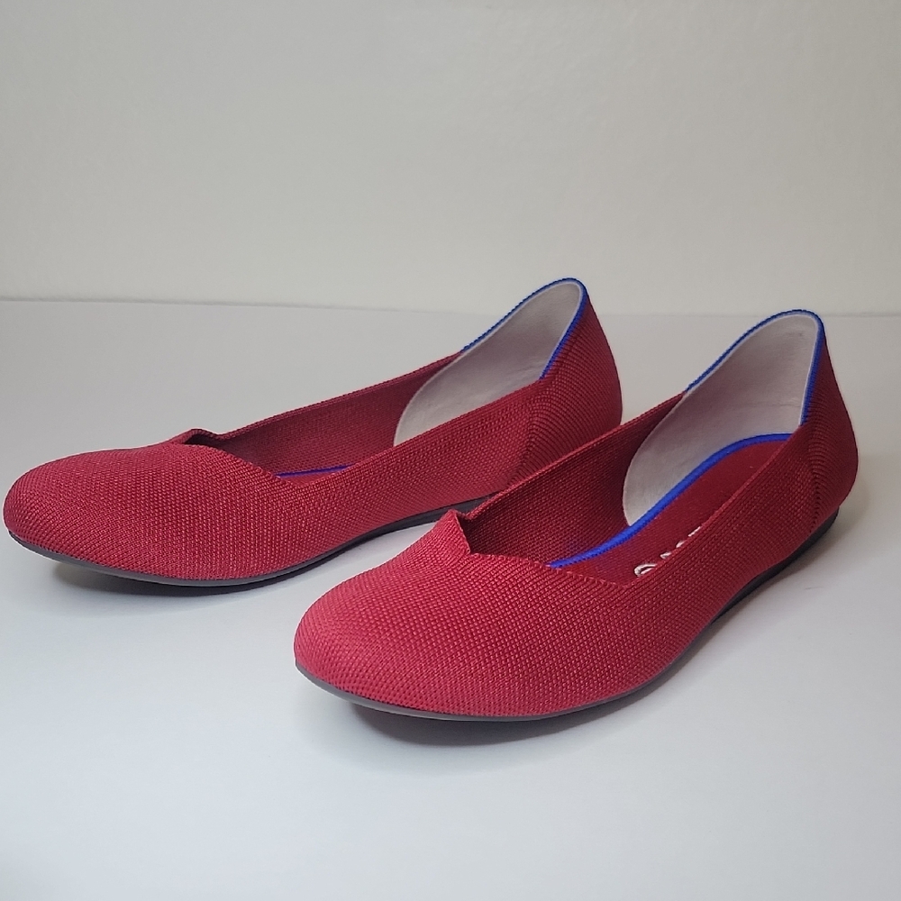 Rothy's Women's Red Flats